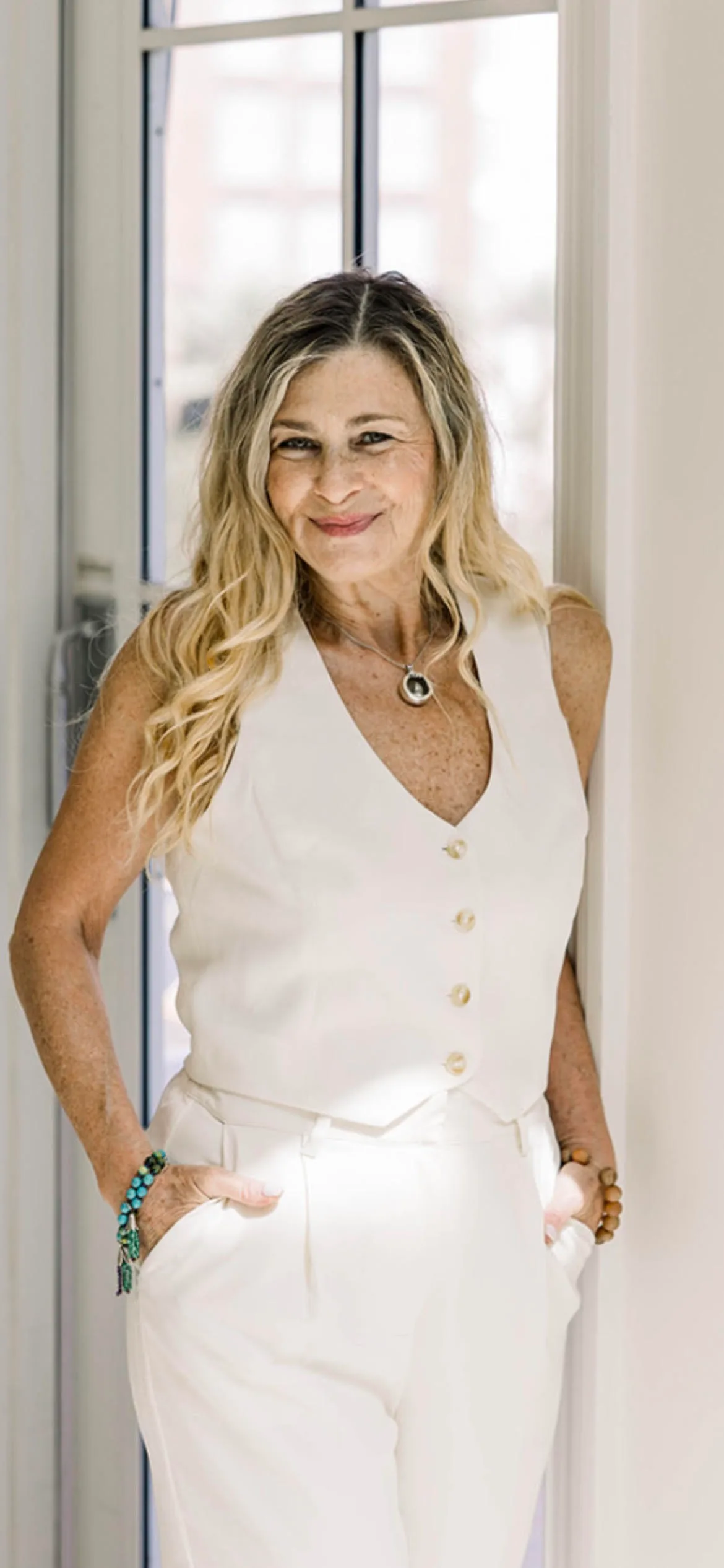 Elaine Kroytor, founder of Holistic Rejuvenation Center, in her wellness studio at JW Marriott Turnberry